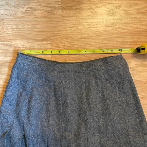Pendleton 100% wool gray vintage skirt - Picture 3 of 4